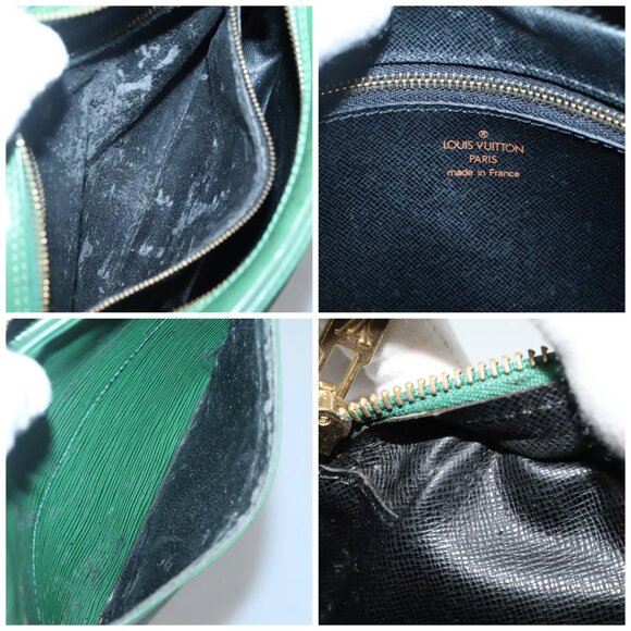 LOUIS VUITTON Epi Trocadero 23 Shoulder Bag Green M52304 LV Auth 132041 - Picture 15 of 16